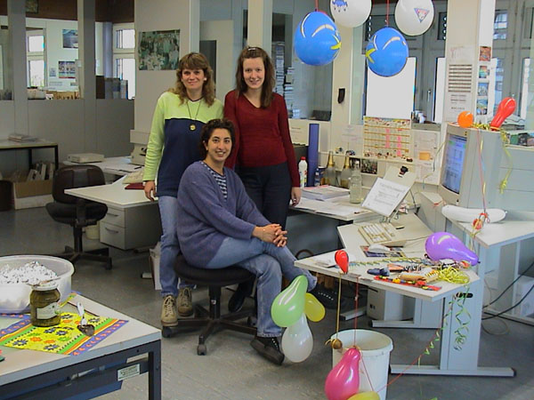 Arzu Biniek, Andrea Fischer, Brigitte Kirchner